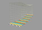 Outdoor Playground Rope Net Bridge Kids Adults Side Protection Net