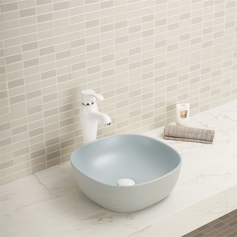 300mm Seamless Bathroom Sink And Countertop Basin Bowl Grey White Black
