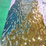 Wall Pannel Application 201 304 316L 430 Stainless Steel Water Ripple Pattern