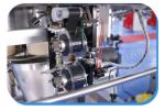 Small Herbal Tea Packaging Machine 3 Sides Screw Powder Back Sealing