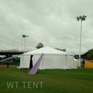 China Outside Multi Sided Tent / Full Sides Hexagonal Marquee For Musical Festival wholesale