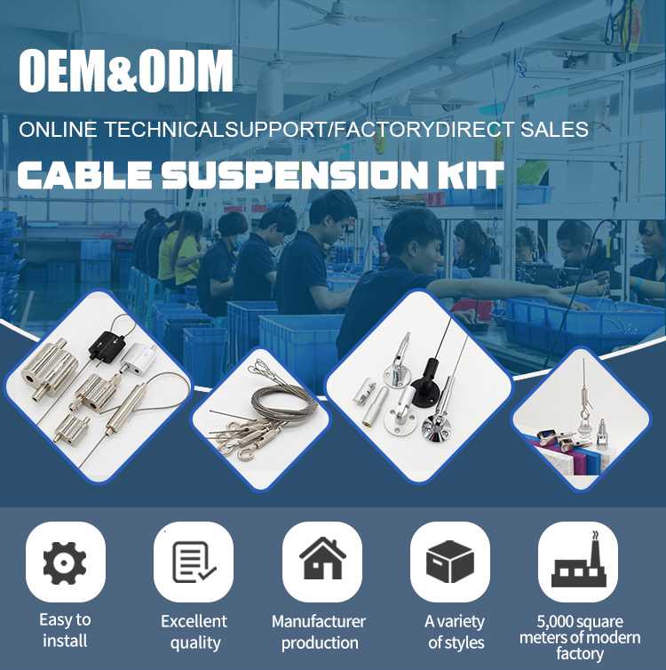 Customizable Universal Adjustable Grip Locks Cable Gripper Adjustable Swivel Joint Steel Cable Grippers