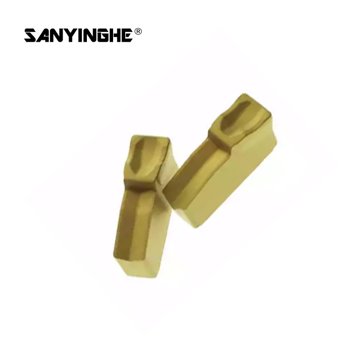 Tungsten Cemented Carbide Grooving Inserts Tungsten Carbide Glass N151.2-300-4E