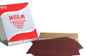 China Aluminum Oxide P320 Grit Sandpaper Sheets With Waterproof Kraft Paper wholesale