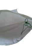 Plain PP Woven Industrial Sand Bags / Large Construction Sand Packing Bags