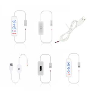 China USB Switch on off Cable Dimmer for LED Strip wholesale