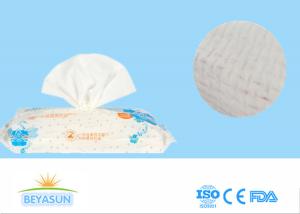 China Super Absorbent Disposable Dry Wipes , Soft Dry Cotton Wipes For Face / Hand wholesale