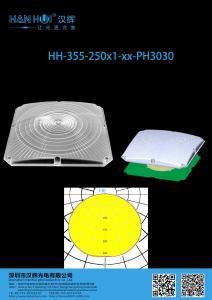 China 250pcs 2835 or 3030LEDs High Power LED Lens Efficacy 130lm/w T5 Degree Available For Oil Station Lighting wholesale