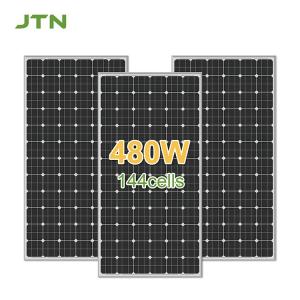 China 480W Full Black Mono Perc Module Photovoltaic Plates wholesale