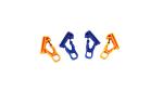 Custom Design Plastic Glove Clips 1.29*6.38*0.74 Bag Packaging