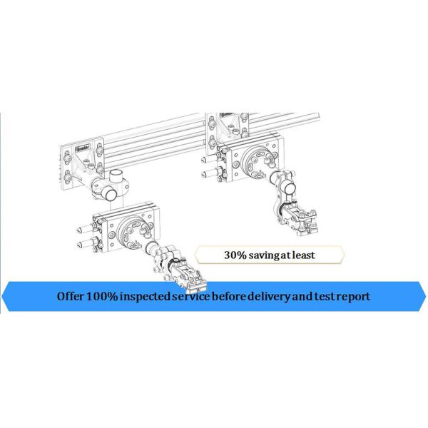 Modular Structure Pneumatic Holding Gripper , Steel Grip Tools 5 Million Cycles