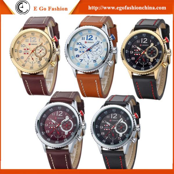 Model No. 8179 Stainless Steel Back Watch Fashion Casual Watches Man CURREN