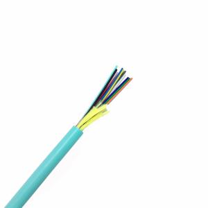 China GJFJV Flexible Corning Indoor Fiber Optic Cable 2 - 48 Core Single Mode Optical Fiber Cable wholesale