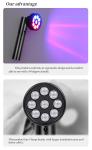 OABES Red Light Therapy 5 in 1 Red Light Infrared Light Blue Light for The