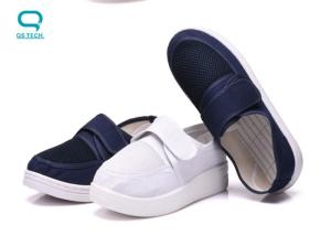China 10e6 - 9 ohm PU ESD Work Shoes Conductive Safety Shoes White wholesale