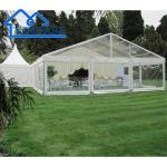 Clear Span PVC Fabric Party Banquet Tent With Drapery Tent Wedding White Wedding