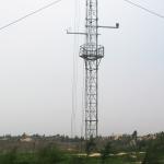 Wire Supporting 4 Legged Tubular Iron Guyed Wire Tower