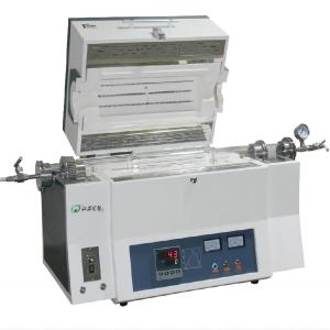 China Heat Treatment Rotating Tube Furnace PID Control For Laboratory Calcination And Drying wholesale
