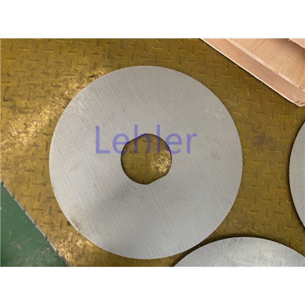 Hard Chrome Basket Mill / Bead Mill Screen Separator For Chemical Industry