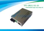 Single Fiber Media Converter 1310nm 1550nm 10 / 100 / 1000 Base - Tx to 1000