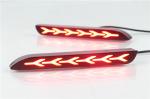18.8x2.2x1.2cm ABS 90LM Rear Bumper LED Lights