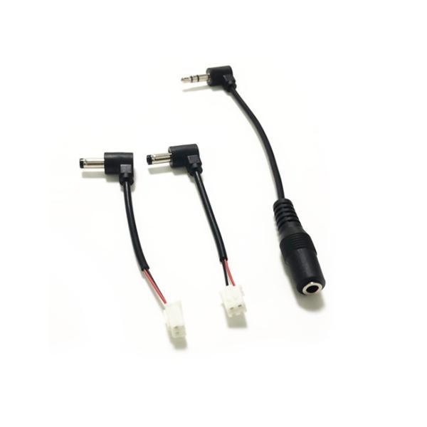 Tin Plated Copper DC Connector Cable Audio Video Molded Electronic Wiring
