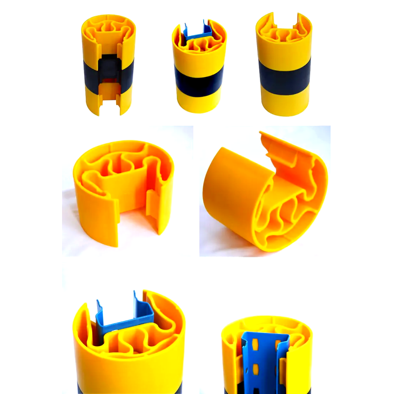 Advanced Plastic Protectors for Warehouse Impact-Resistant Column Guard for Rack