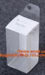 Oem Clear Plastic Soft Crease Folding box for brush packaging, plastic boxes PVC