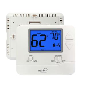 China Non Programmable HVAC Thermostat Single Stage Battery - Powered wholesale