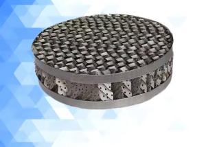 China 250x350x500 Mm Metal Wire Gauze Corrugated Structured Packing For Distillation wholesale