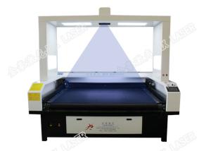 China Football Jersey Vision Laser Cutting Machine For Cutting Digital Printing Sublimation Textile Fabrics wholesale