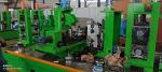 Steel Square Tube Mill With Hi Frequency Welding Blue/Green Color Horizontal