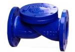 Wedge Ductile Iron Swing Check Valve DN15 ~ DN600 , Rubber Disc Check Valve