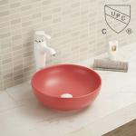 Counter Top Bathroom Sink Custom Small Black Round Console Face Basin