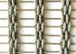 Flexible Woven 100x6m Stainless Steel Architectural Mesh Fabric Facade