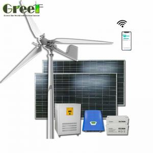 China Small High Efficiency Horizontal Wind Turbine CE Certificated 5kw For Home on sale