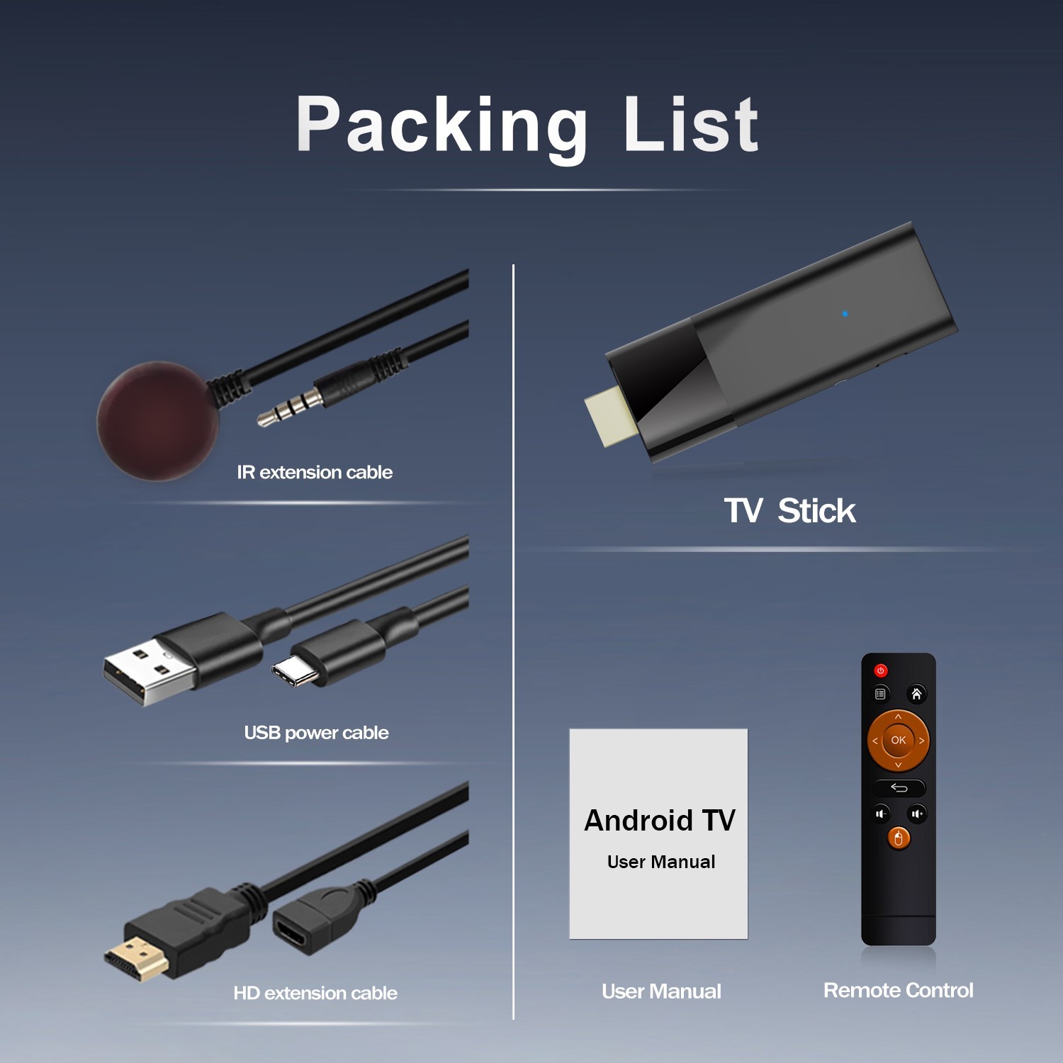 Android 10 4k smart tV stick Wifi Atv Allwinner H313 1GB 2GB RAM 8GB 16GB ROM