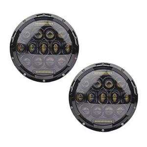China 7 inch Round 75W with Day Running Light Driving Headlights with DRL High/ Low Beam for JEEP JK wholesale