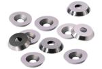 5Pcs Wood Turning Carbide Cutter Inserts Including Round / Square / Diamond