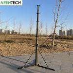 6m aluminum manual operation telescopic mast NR-M1700-6000 telescoping mast,