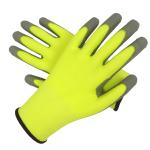 13 Gauge Polyester PU Work Gloves Wear Resistant Industrial Hand Protection