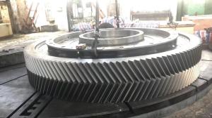 China OEM Forging Steel Double Helical Gear For Vertical Cement Mill wholesale