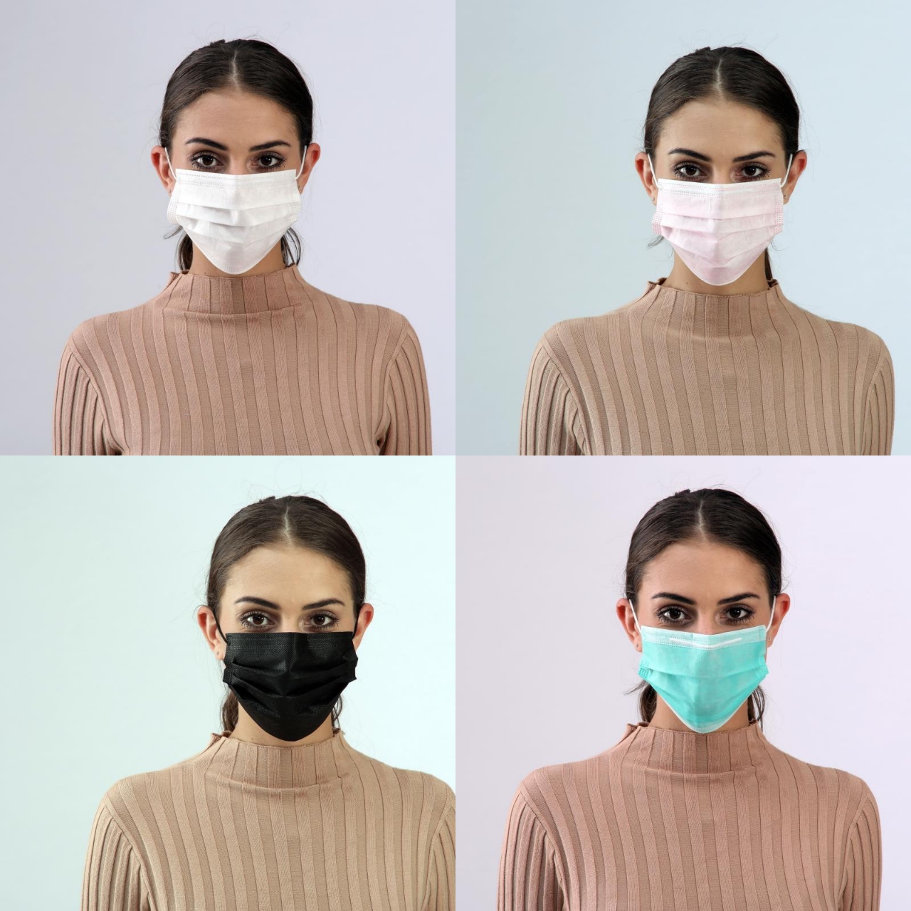 Medical Surgical Disposable Nonwoven 3 Ply Face Mask