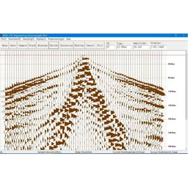 6/12/24/48/96 Channels Seismic Refraction Reflection Testing Equipment Masw Seismic Refraction Equipment