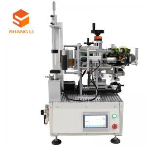 China Core Components Gearbox Plastic Flat Bottle Labeling Machine with Top Adhesive Sticker on sale