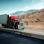 U-beam structure 100T industrial truck scales with weighing system