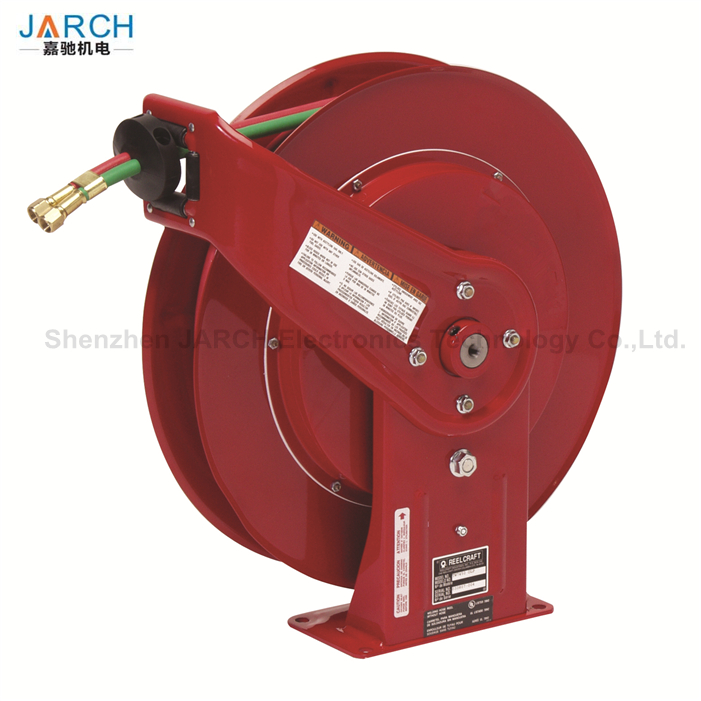 Spring Retractable Gas Welding Hose Reel Included 50 feets Host cable reels