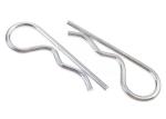 Zinc Carbon Steel DIN 11024 Fastener Pins R Spring Cotter Pin for Security Snap