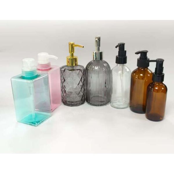 Reusable Empty White Plastic Shampoo Container / Custom Shampoo Bottles