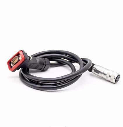 Waterproof AISG RET Control Cable Connector 8 Pin Female To DB 9 pin Male